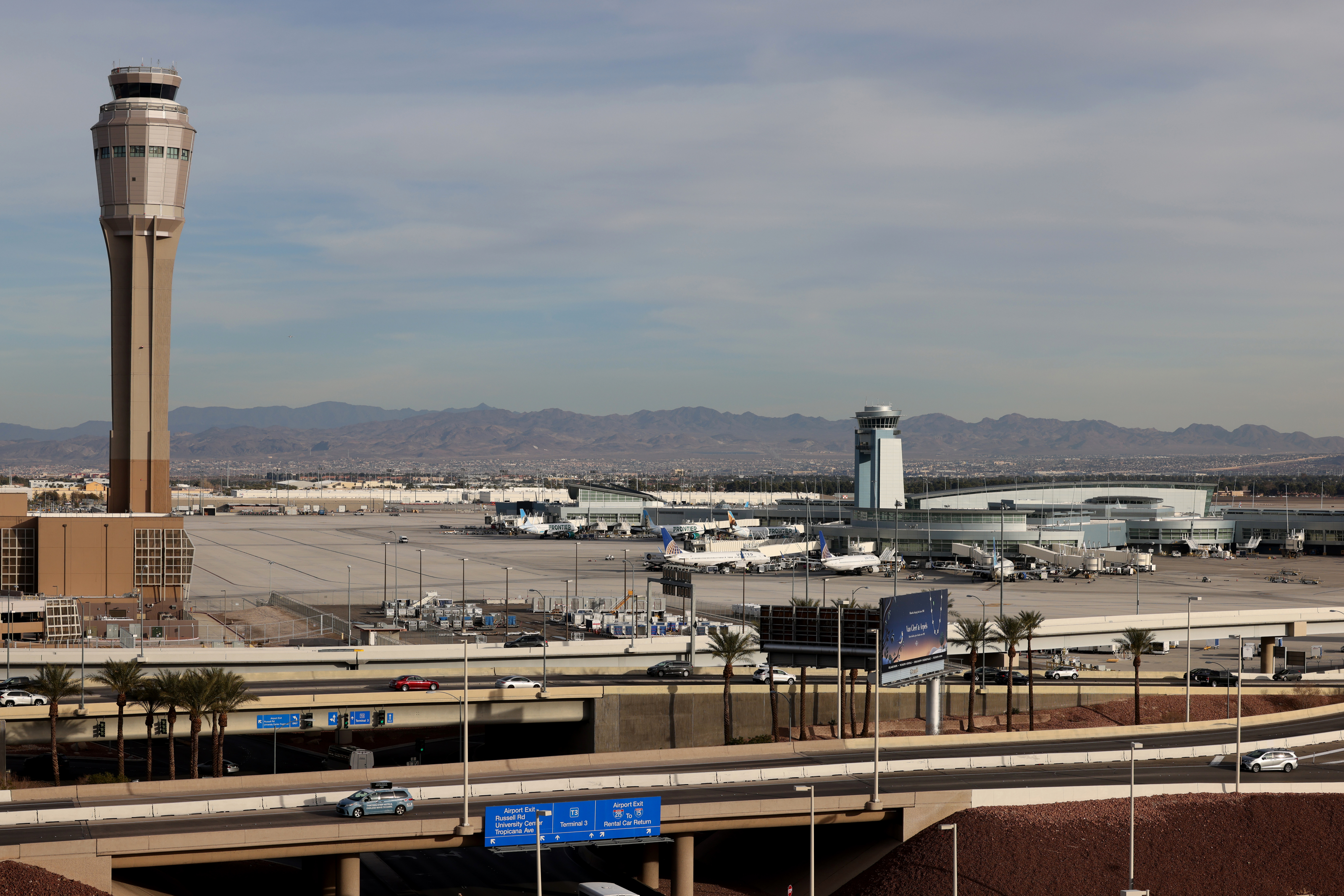 Bandara Las Vegas untuk melihat peningkatan landasan pacu, berkat hibah