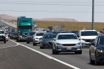 Memorial Day traffic clogs I-15 south of Las Vegas
