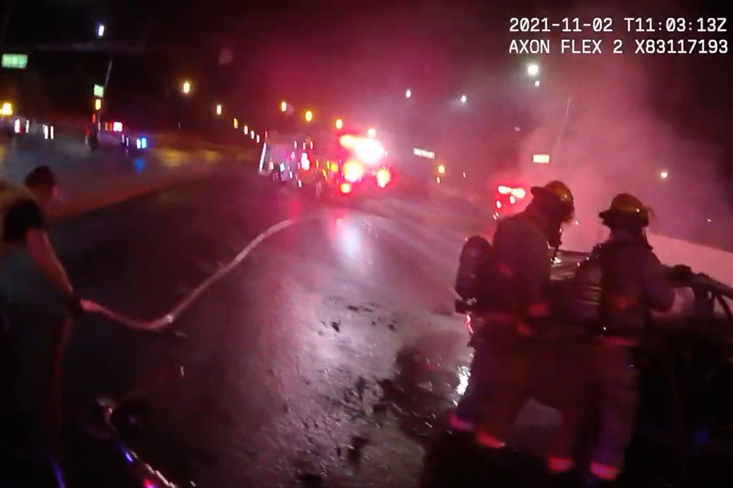 Former Raiders WR Henry Ruggs crash videos Witnesses describe thud