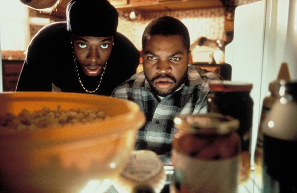 Chris Tucker and Ice Cube in "Friday." (New Line Cinema)