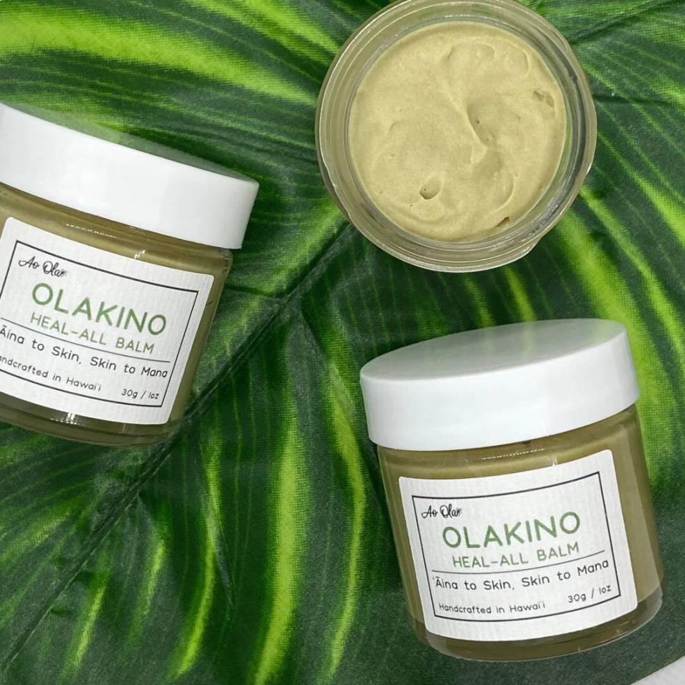 Olakino Healing Balm is among the Hawaiian products being offered at the Pop-Up Mākeke marketp ...