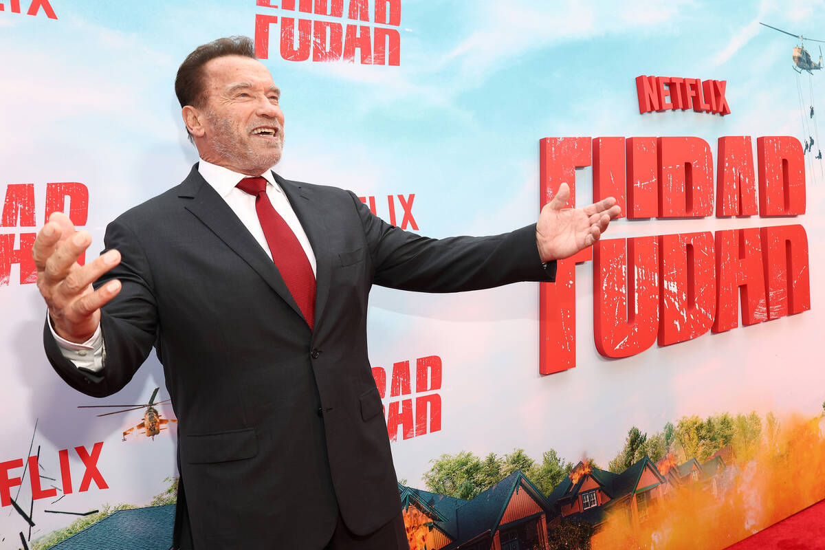 Arnold Schwarzenegger attends the Netflix premiere of ''FUBAR'' on May 22, 2023 in Los Angeles ...
