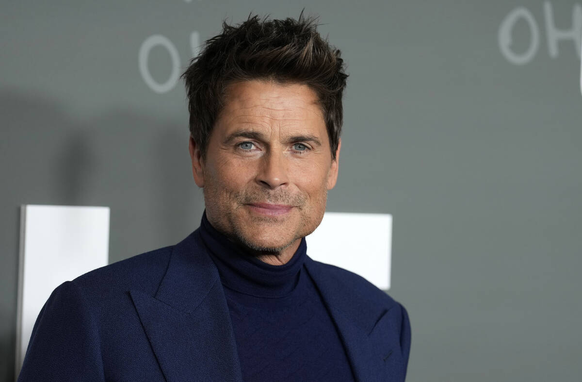 Rob Lowe, the co-star, co-creator and executive producer of "Unstable," poses at the ...