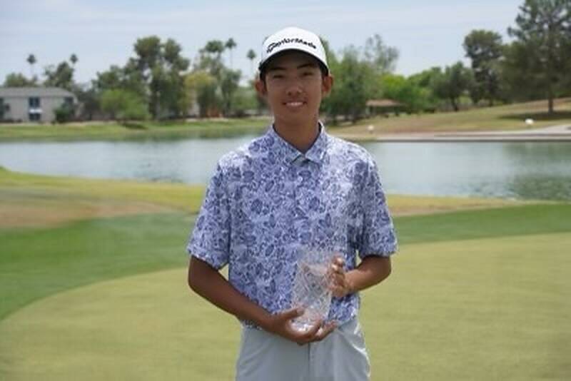 Coronado's Brent Chung is a member of the Nevada Preps All-Southern Nevada boys golf team.