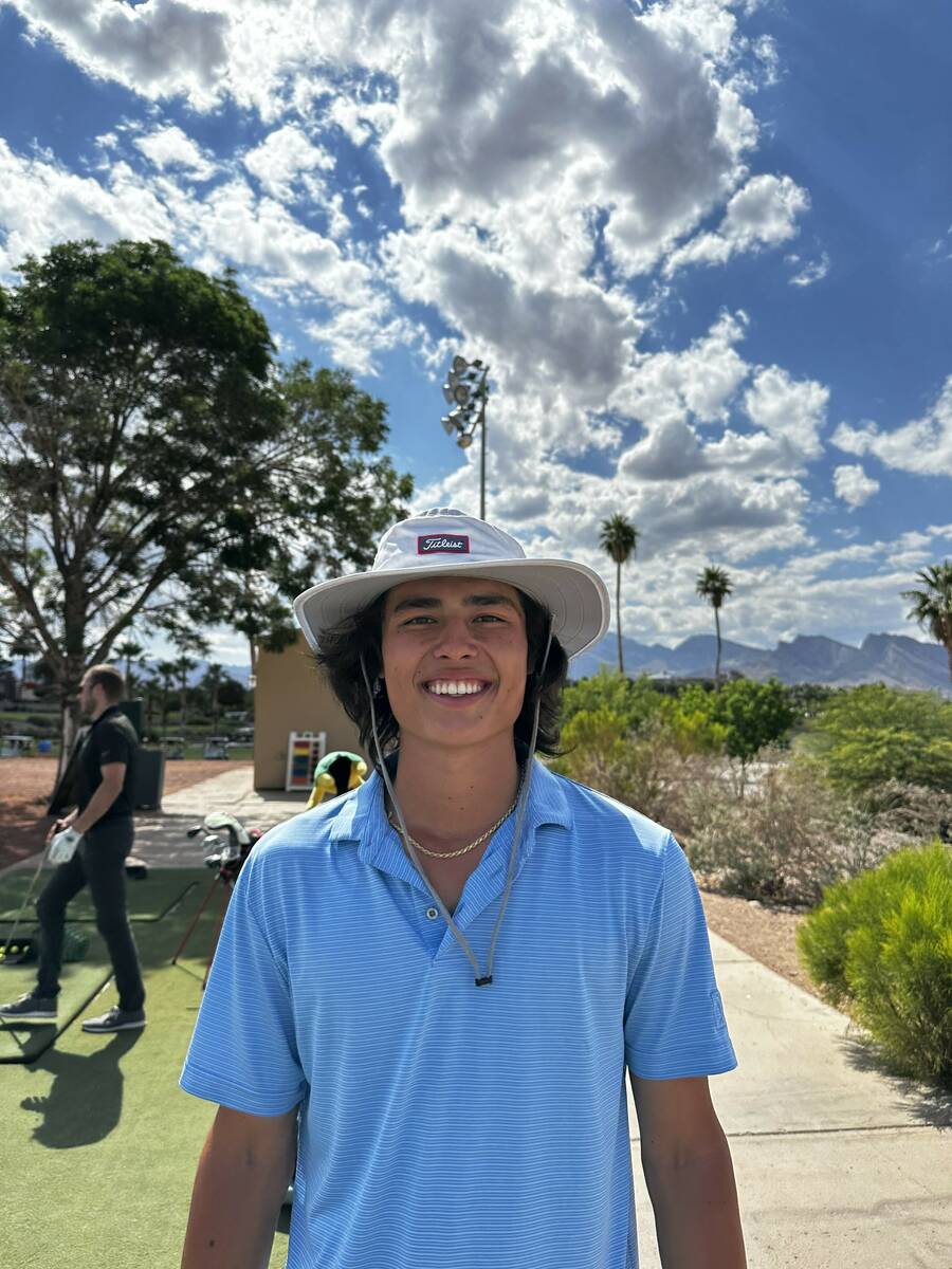 Palo Verde's Skylor Taylor is a member of the Nevada Preps All-Southern Nevada boys golf team.