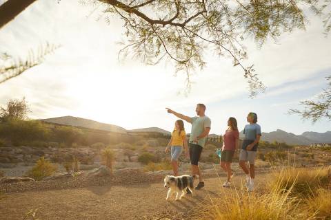 With more than 200 miles of trails of all types, the Summerlin Trail System connects neighborho ...