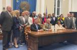 ‘Historic legislation’: Lombardo beats deadline, signs education budget