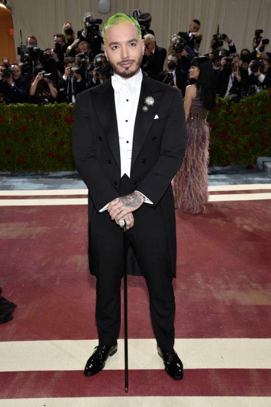 J Balvin attends The Metropolitan Museum of Art's Costume Institute benefit gala celebrating th ...