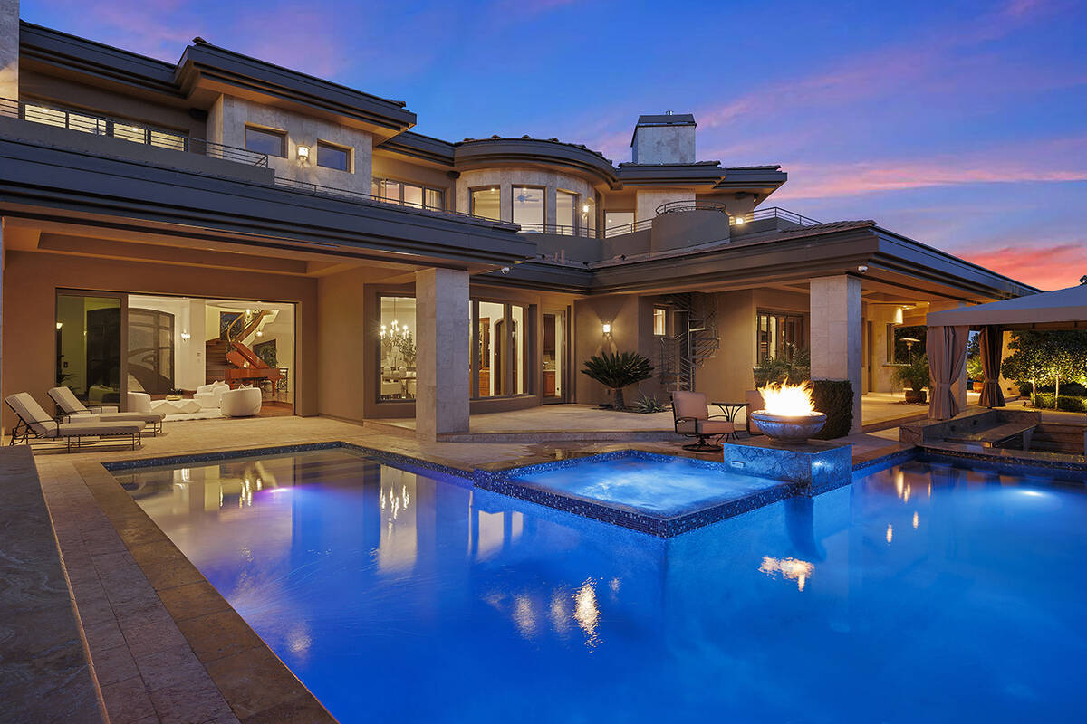 Home in The Ridges. (Douglas Elliman, Nevada)