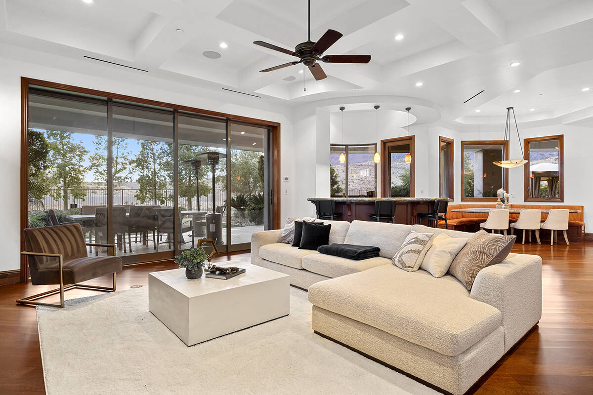 The living room. (Douglas Elliman, Nevada)
