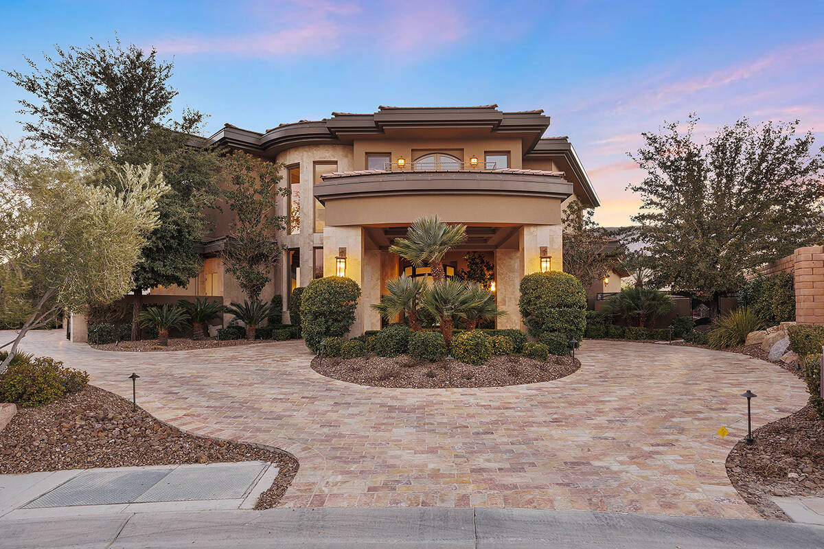 The home is in The Ridges in Summerlin. (Douglas Elliman, Nevada)