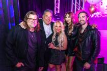 Matt Stabile, Steve Schirripa, Tiffany Mondell, Angela Stabile and Frankie Sidoris are shown at ...