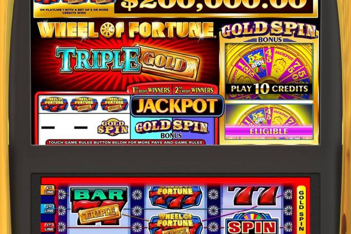 A slots player won $2,198,173 on a Wheel of Fortune Gold Spin Triple Gold MegaTower machine Fri ...