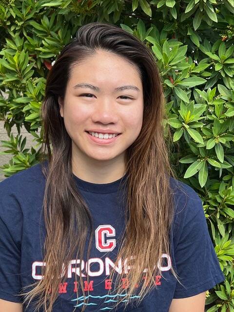 Coronado's Kacey Hu is a member of the Nevada Preps All-Southern Nevada girls swimming and divi ...