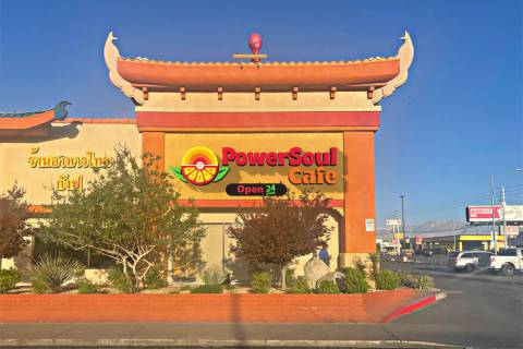 A rendering of the PowerSoul Cafe, a gluten-free fast food chain, planned for South Valley View ...