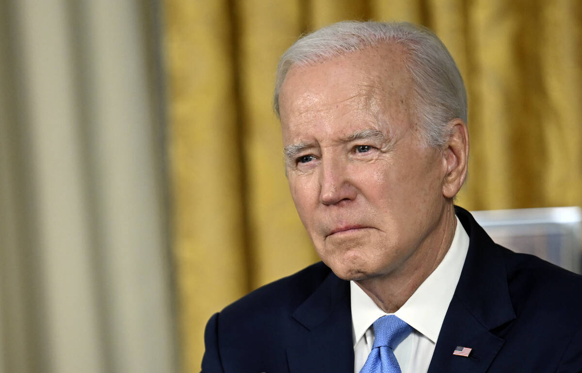 President Joe Biden addresses the nation on the budget deal that lifts the federal debt limit a ...