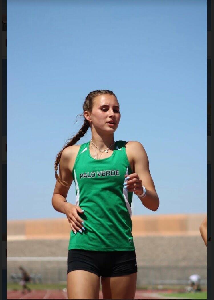 Palo Verde's Tia Brown is a member of the Nevada Preps All-Southern Nevada girls track and fiel ...