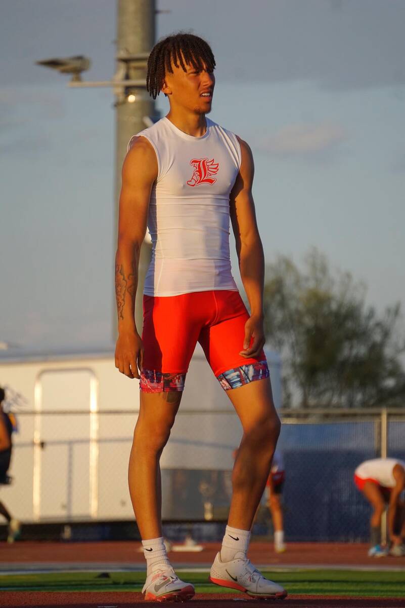 Liberty's Damien Samuda is a member of the Nevada Preps All-Southern Nevada boys track and fiel ...
