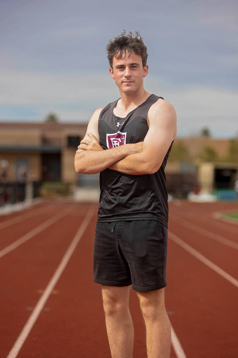 Faith Lutheran's James Vogel is a member of the Nevada Preps All-Southern Nevada boys track and ...