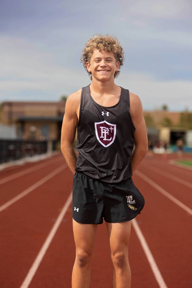 Faith Lutheran's Logan Scott is a member of the Nevada Preps All-Southern Nevada boys track and ...