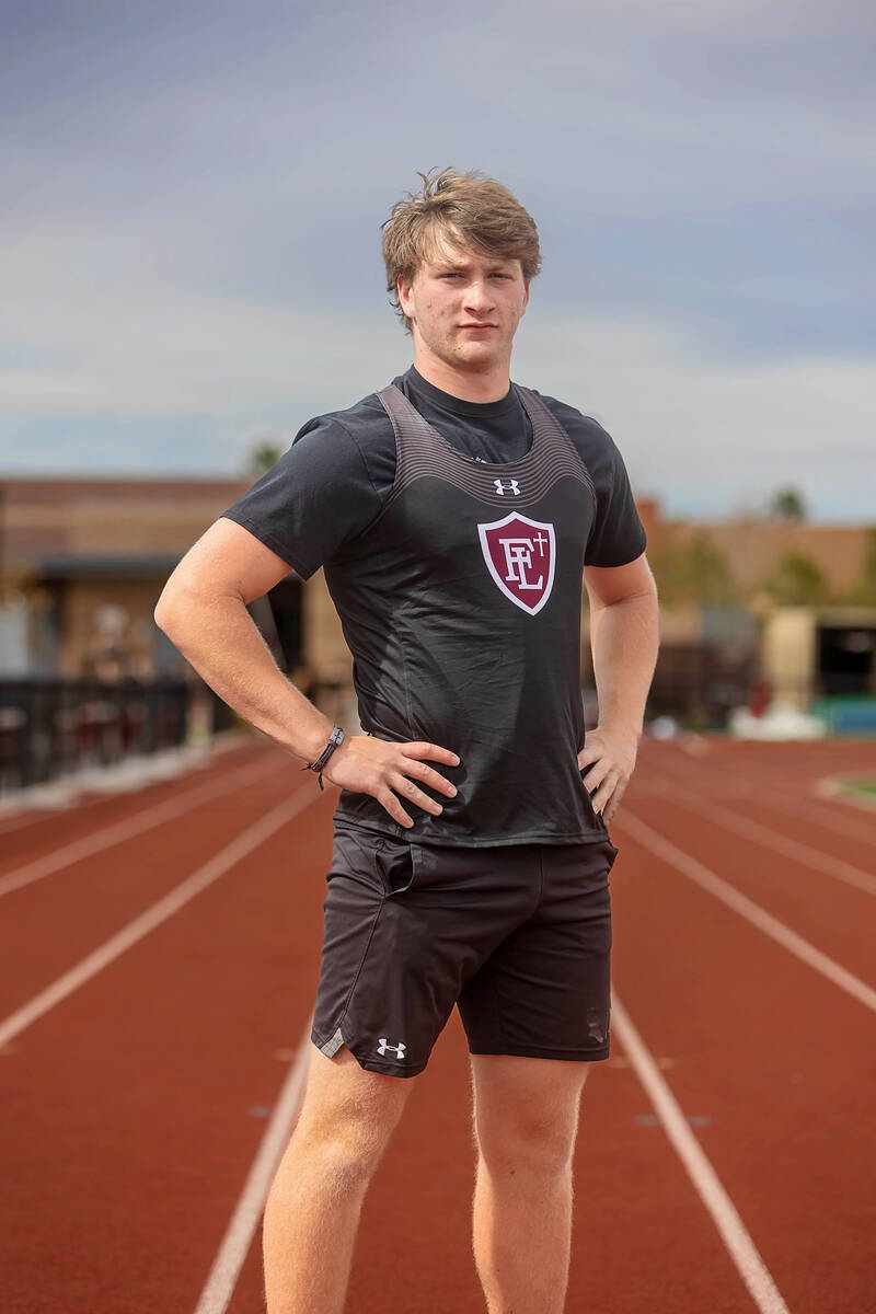 Faith Lutheran's Preston Beery is a member of the Nevada Preps All-Southern Nevada boys track a ...