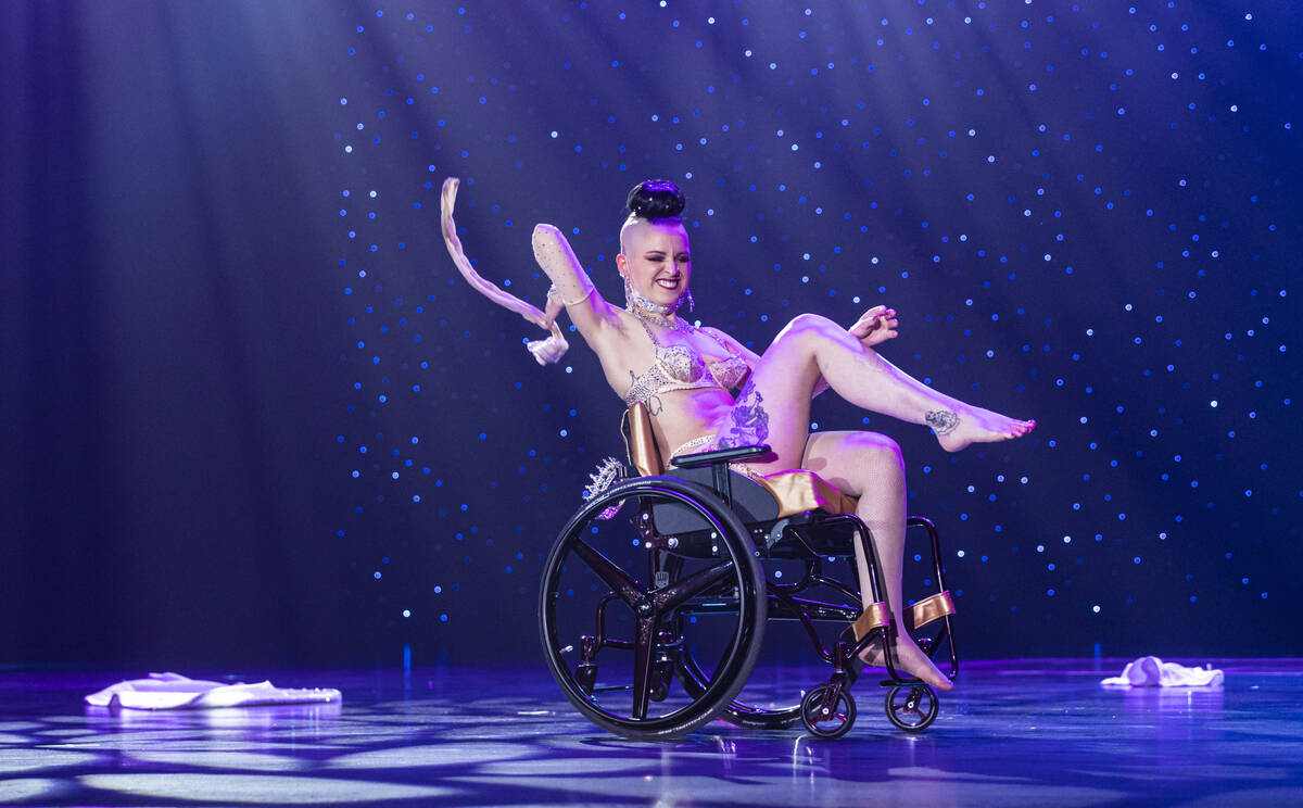 Little Peaches, of Cairns, Australia, competes for best debut during the annual Tournament of T ...