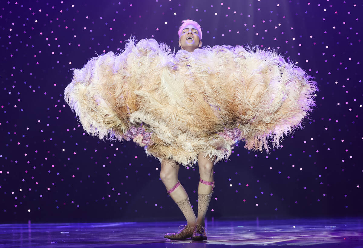 Faggedy Randy, of Chicago, competes for the Exotic World title during the annual Tournament of ...