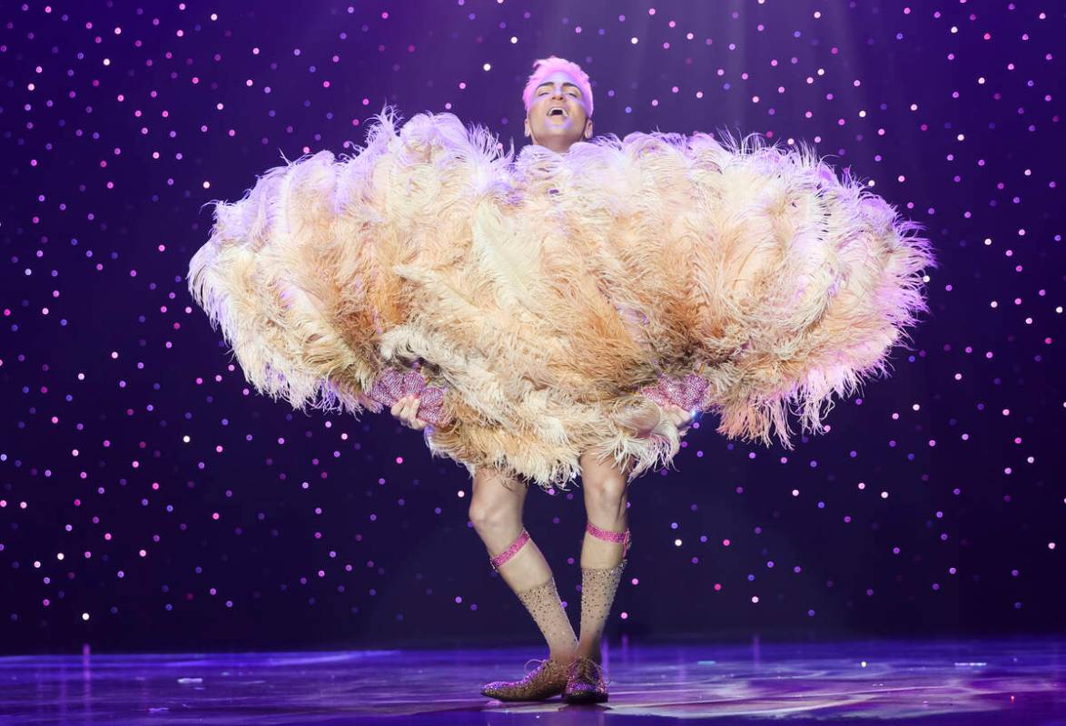 Faggedy Randy, of Chicago, competes for the Exotic World title during the annual Tournament of ...