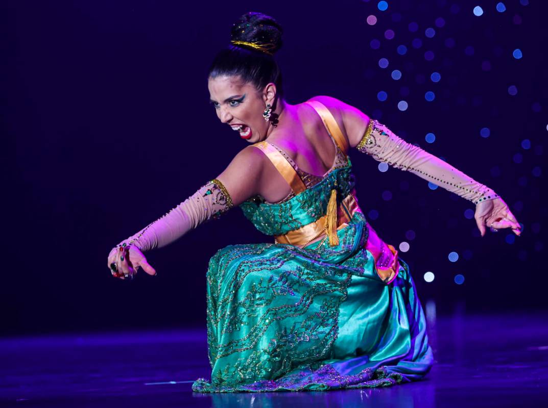 Celesta O’Lee of Montreal, Canada, competes for best debut during the annual Tournament ...