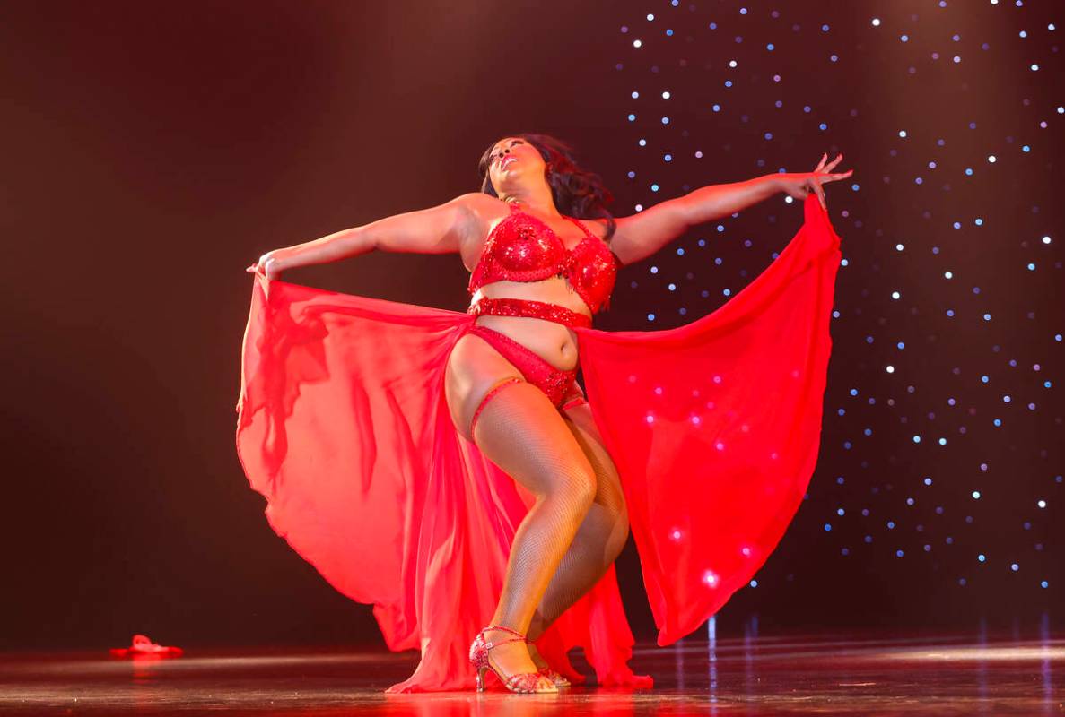 Gigi Holliday, of Washington D.C., competes for best debut during the annual Tournament of Teas ...