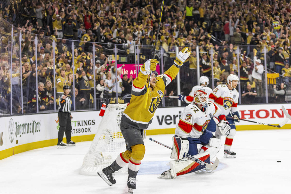 Golden Knights take dominant lead over Florida Panthers in Stanley Cup