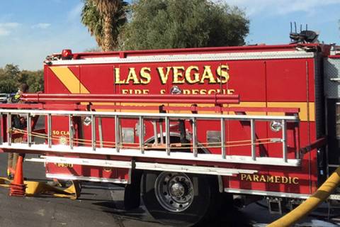 Six residents and a firefighter were injured while more than a dozen people were displaced Tues ...