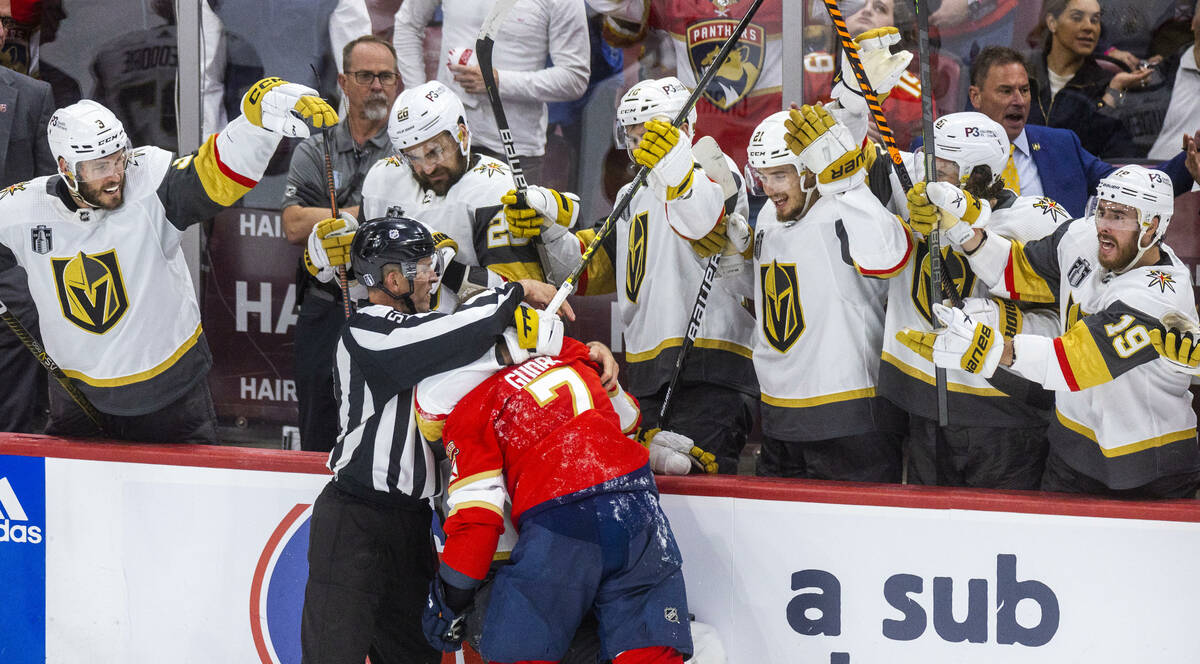 Florida Panthers win in OT, now within 2-1 of Vegas in Stanley Cup Final