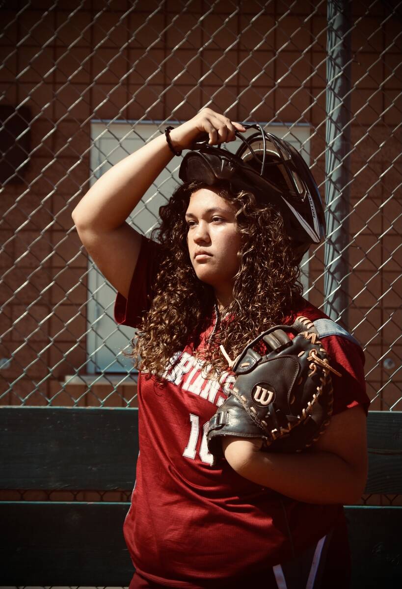 Cimarron-Memorial's Destinee Lopez is a member of the Nevada Preps All-Southern Nevada softball ...