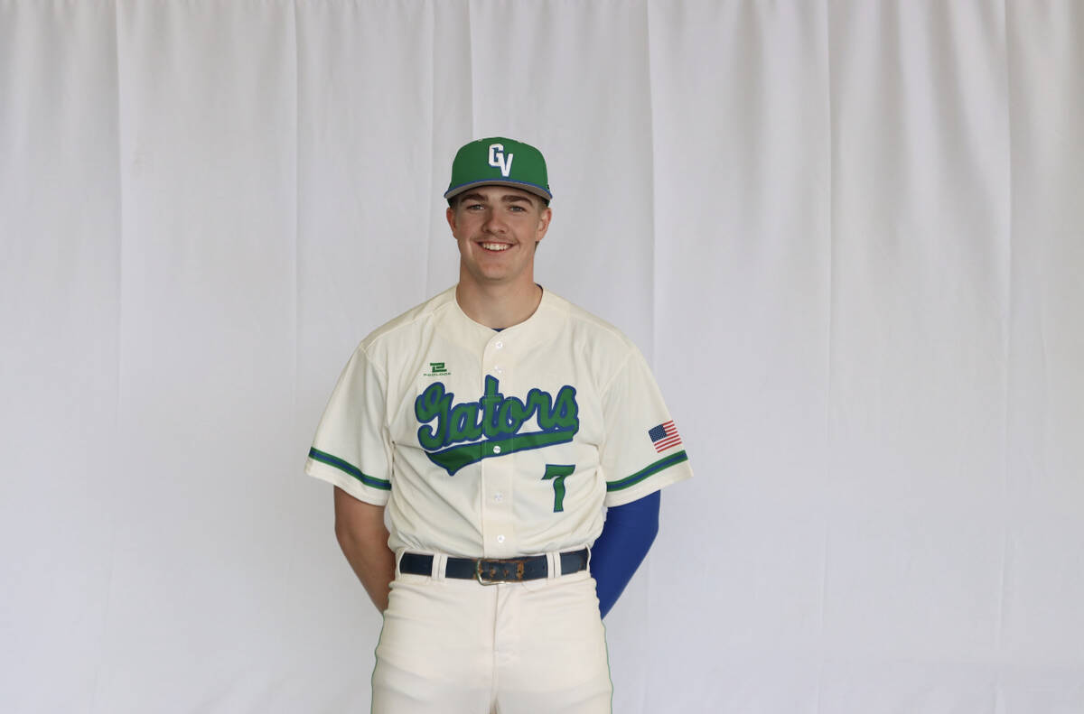 Green Valley's Brady Ballinger is a member of the Nevada Preps All-Southern Nevada baseball team.