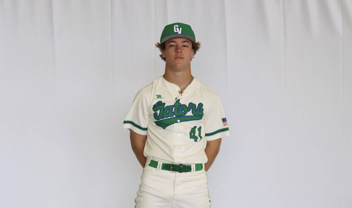 Green Valley's Chaz McNelis is a member of the Nevada Preps All-Southern Nevada baseball team.