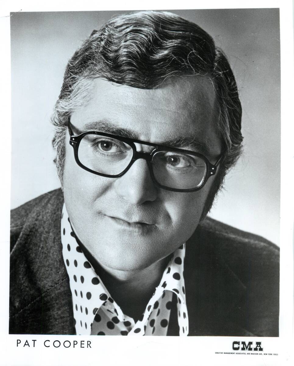 Pat Cooper is shown in an undated promotional photo. (Las Vegas Review-Journal)