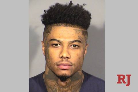 Johnathan Porter, 26, also known as the rapper Blueface, in a 2022 booking photo. (Metropolitan ...