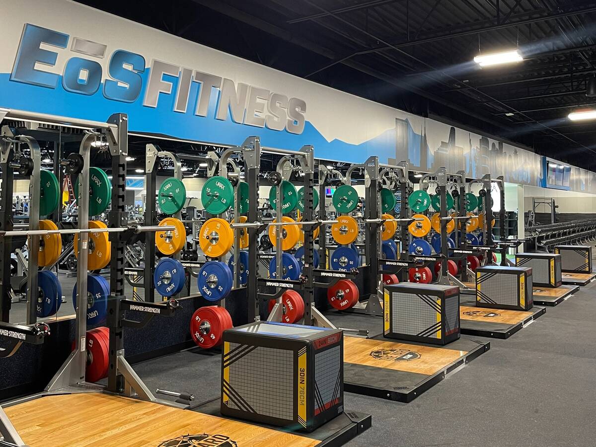 A new EoS Fitness location opened in Henderson on May 31. (EoS Fitness)