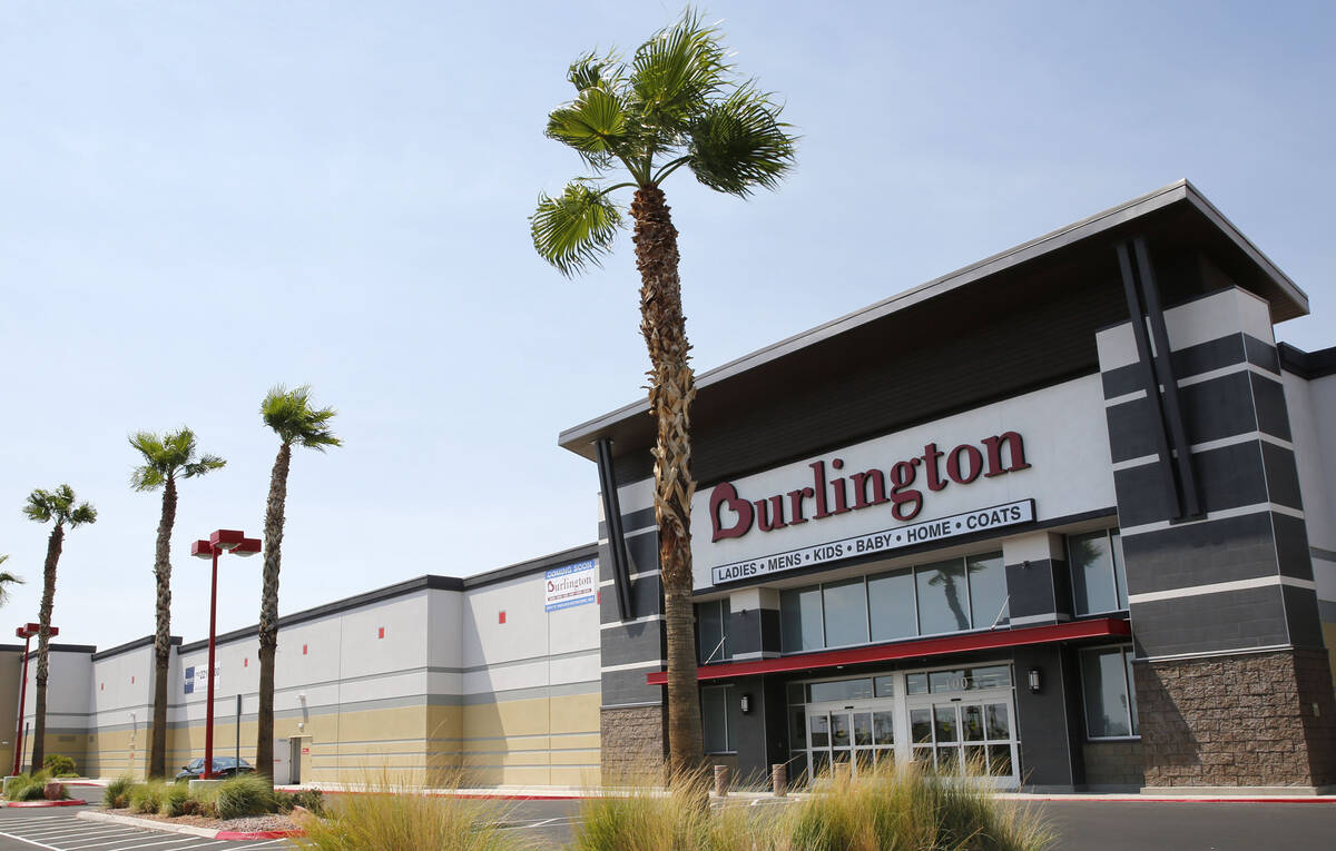 A Burlington Coat Factory building is seen at 2189 West Craig Road in North Las Vegas, Thursday ...