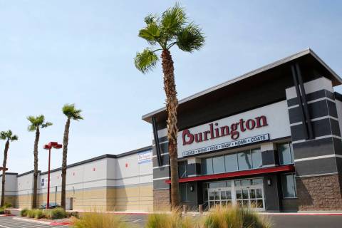 A Burlington Coat Factory building is seen at 2189 West Craig Road in North Las Vegas, Thursday ...