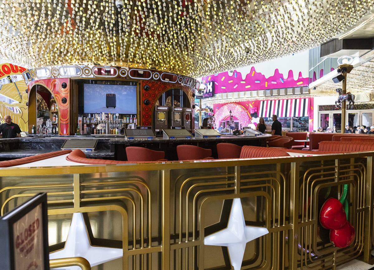 Carousel Bar is seen at the Plaza hotel and casino, on Thursday, June 8, 2023, in downtown Las ...