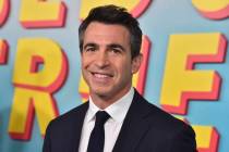 Chris Messina arrives at the Los Angeles premiere of "Based on a True Story," Thursda ...