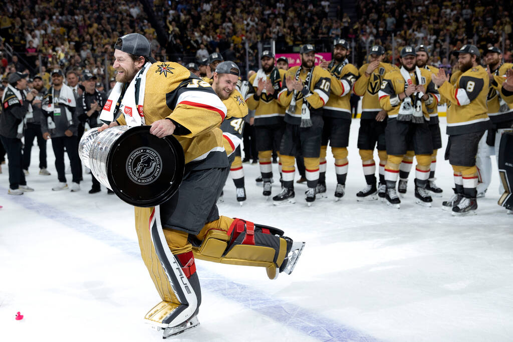 Golden Knights shine bright, roll to Cup title