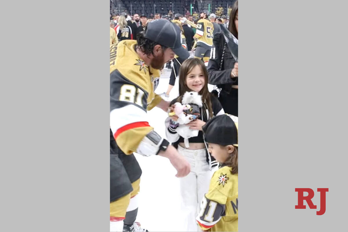 VGK fan favorite therapy dog Bark-Andre Furry dies at 14