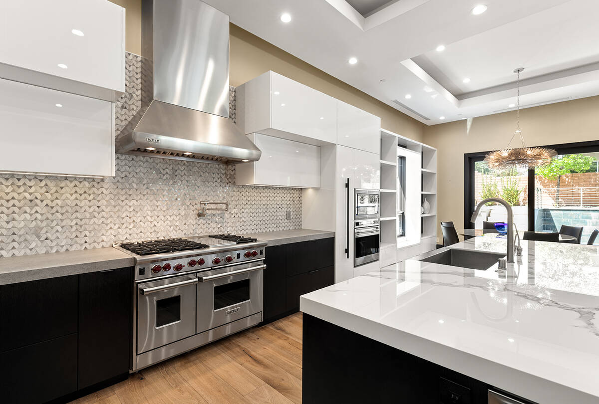 The kitchen has upgraded appliances. (BHHS)