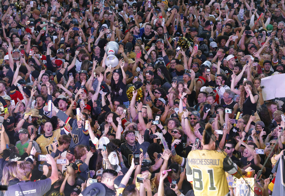 Golden Knights Victory Parade 2025 Darell Carolina