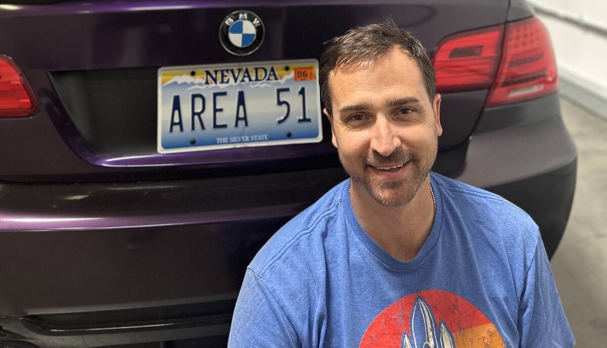Area 51 license plate attracts over 300 traffic violations, Local Nevada