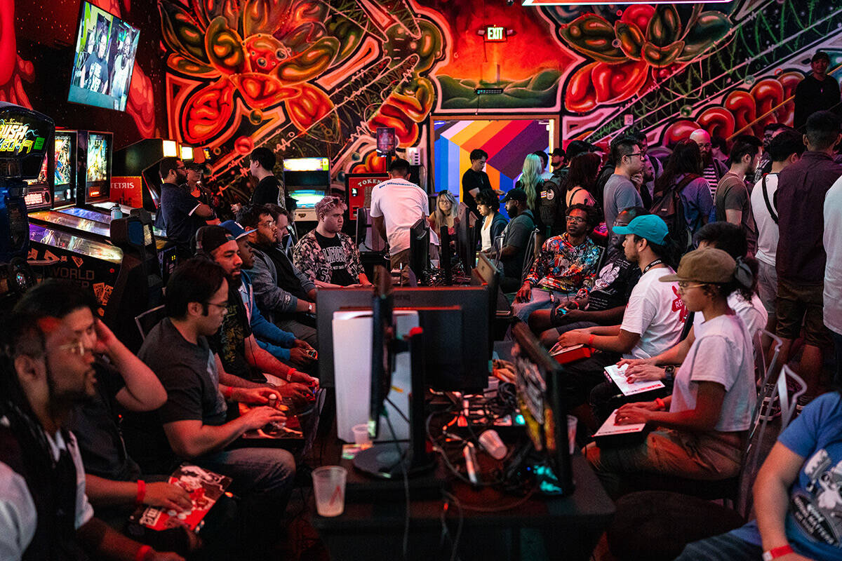 Asylum Bar + Arcade at Area15 opens for gamers of all ages Food Entertainment