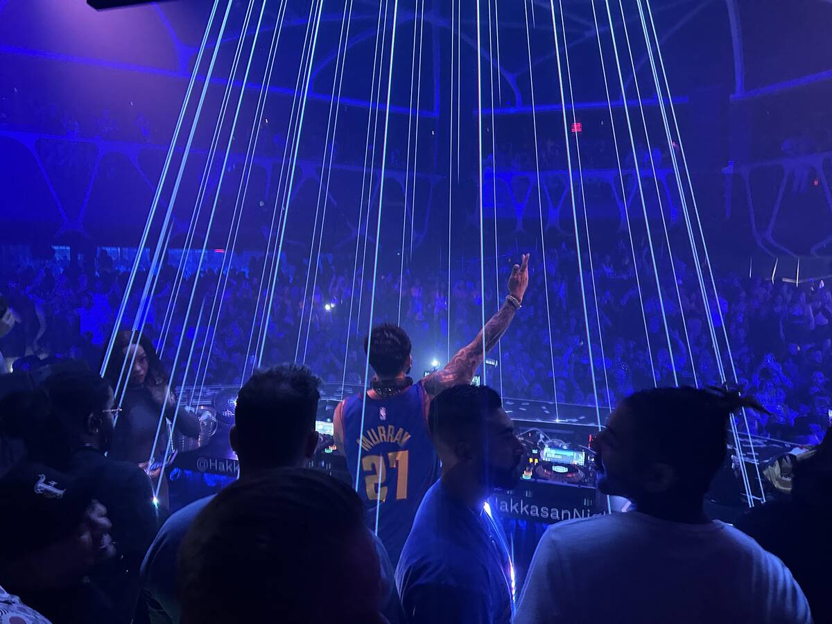DJ Pauly D headlines at Hakkasan Nightclub at MGM Grand during the Denver Nuggets' NBA Finals v ...